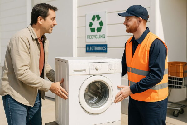 Alte Haushaltsgeräte umweltfreundlich entsorgen beim Recyclinghof