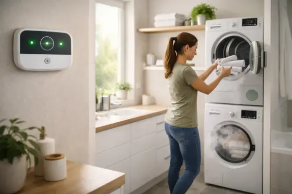 Smart Home Energiemanagement steuert Waschmaschine und Trockner automatisch