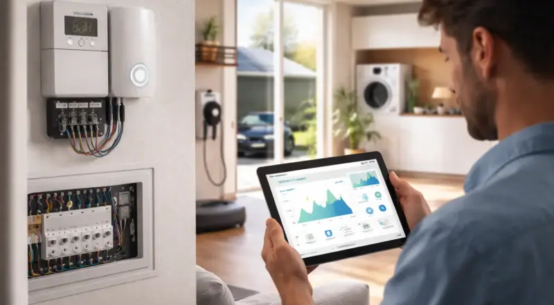 Lastmanagement im Smart Home zur intelligenten Steuerung von Stromverbrauch und Geräten