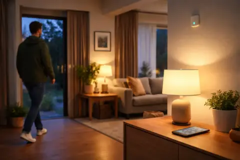 Wenn-Dann-Regel im Smart Home: Licht schaltet sich automatisch bei Bewegung ein