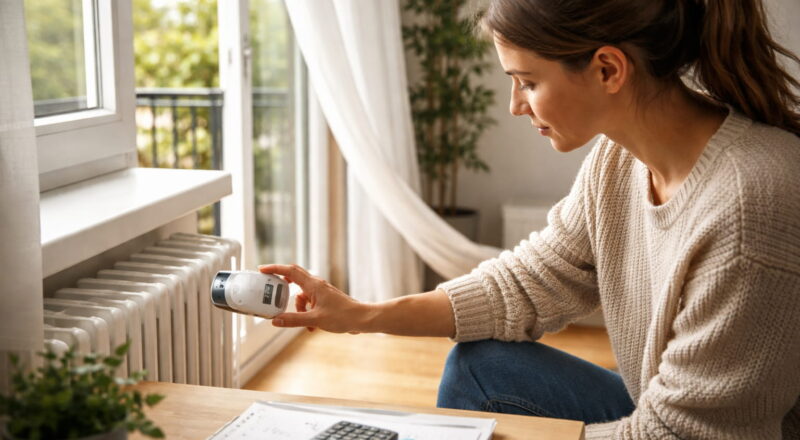 Smarte Heizkörperthermostate helfen Mietern, Heizkosten zu senken und die Raumtemperatur effizient zu steuern